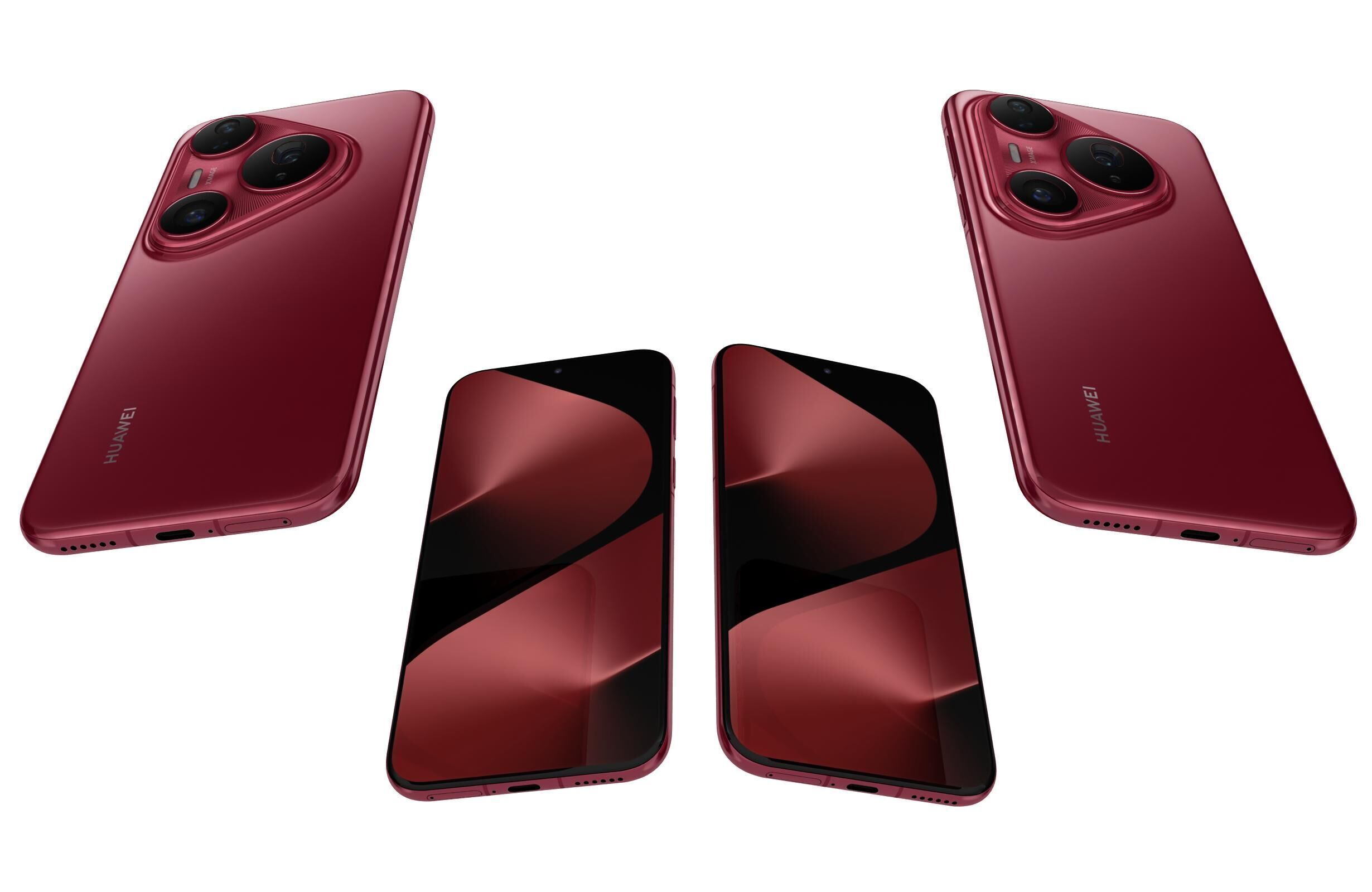 Huawei Pura 80 Pro Plus Red 3D model_5