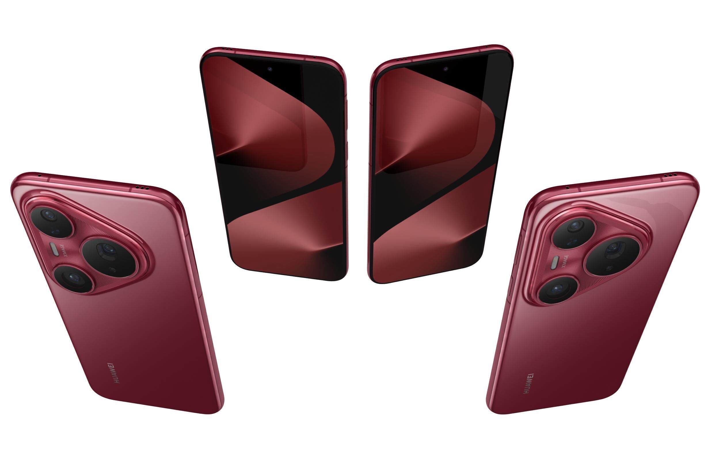 Huawei Pura 80 Pro Plus Red 3D model_4