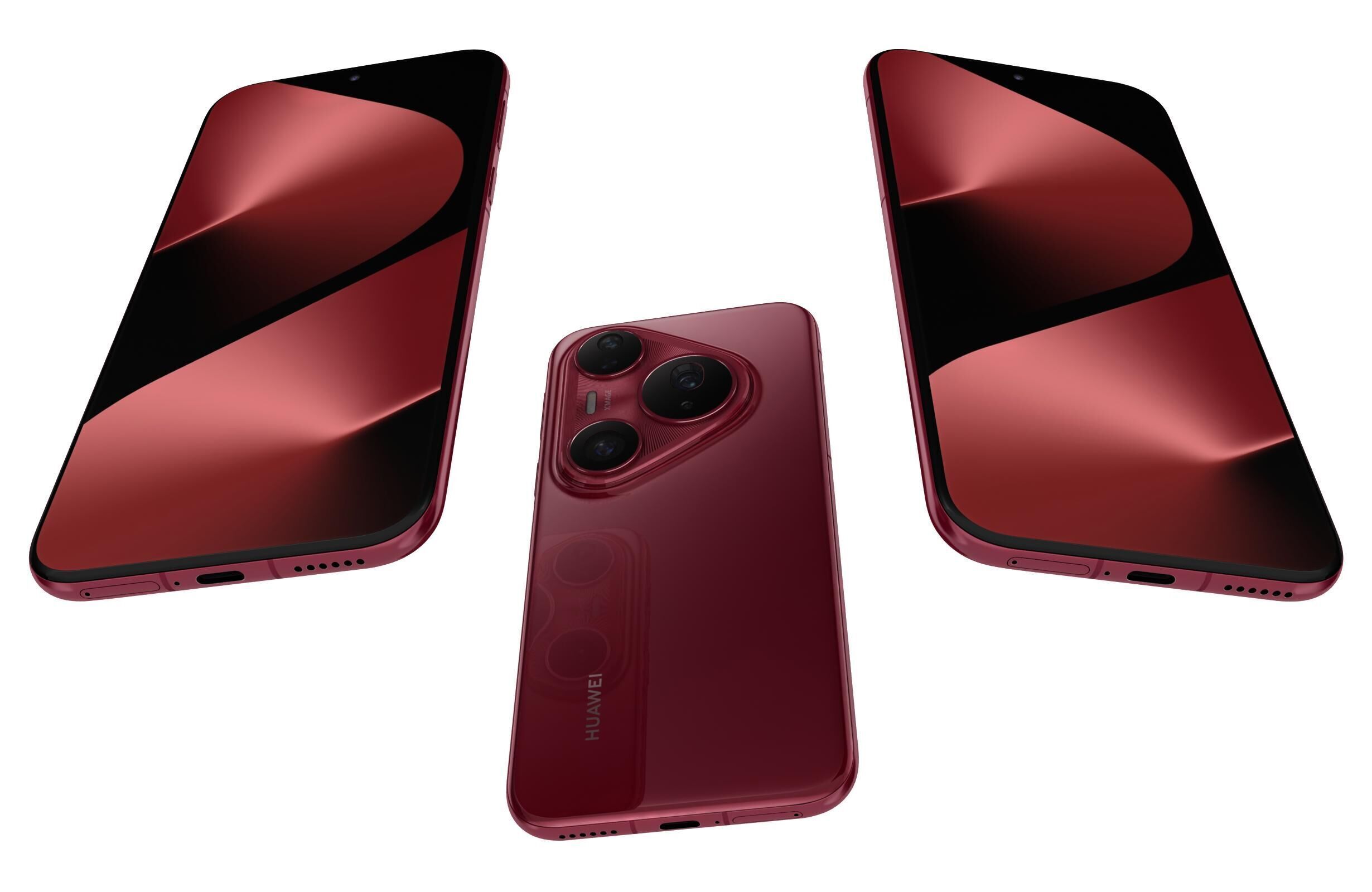 Huawei Pura 80 Pro Plus Red 3D model_1