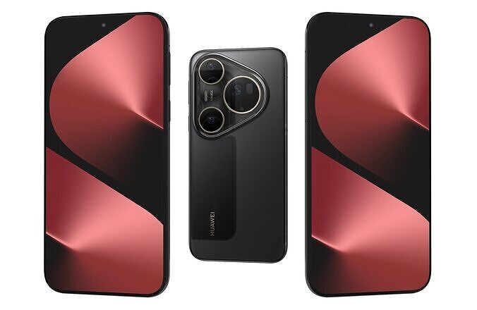 Huawei Pura 80 Ultra Black 3D model
