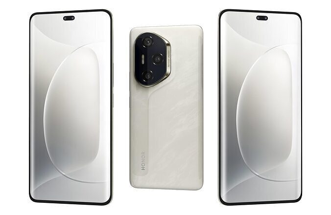 Honor 300 Pro Starlight Sand 3D model