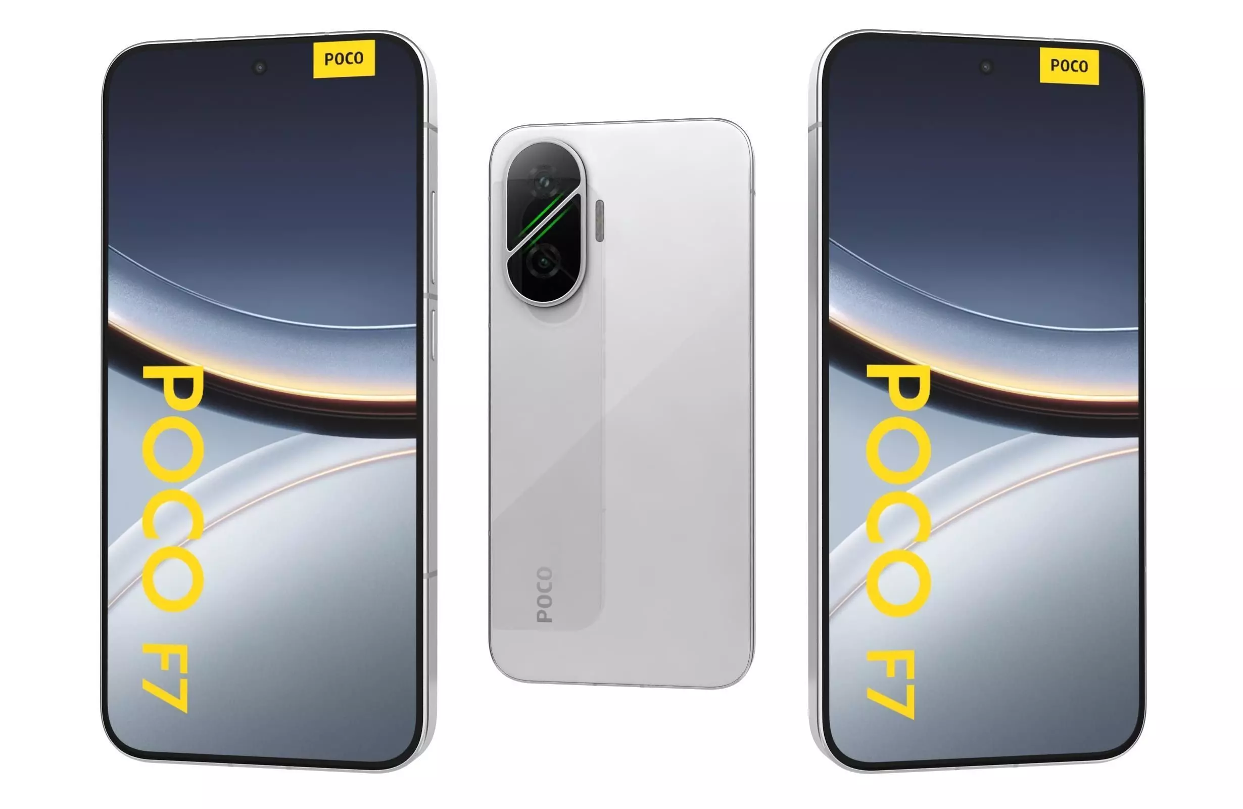 Xiaomi Poco F7 5G White Edition 3D model | CGTrader