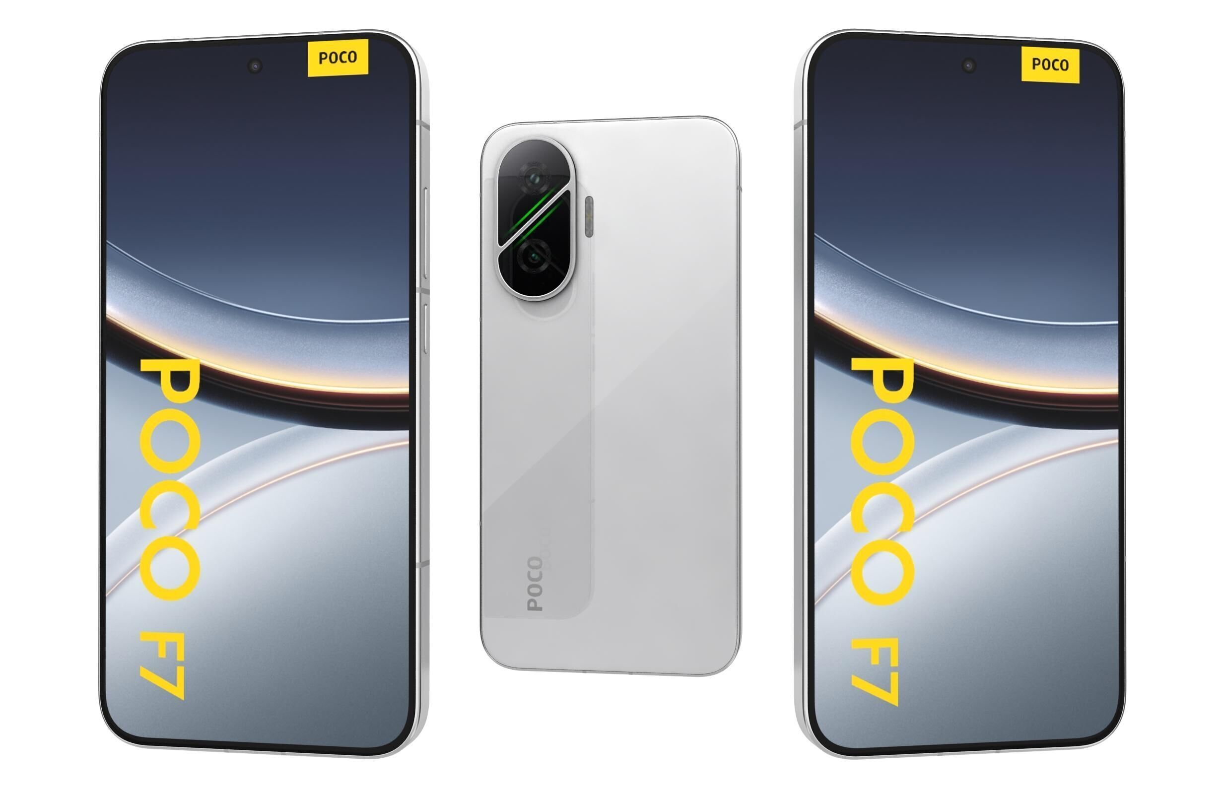 Xiaomi Poco F7 5G All Colors 3D model_1