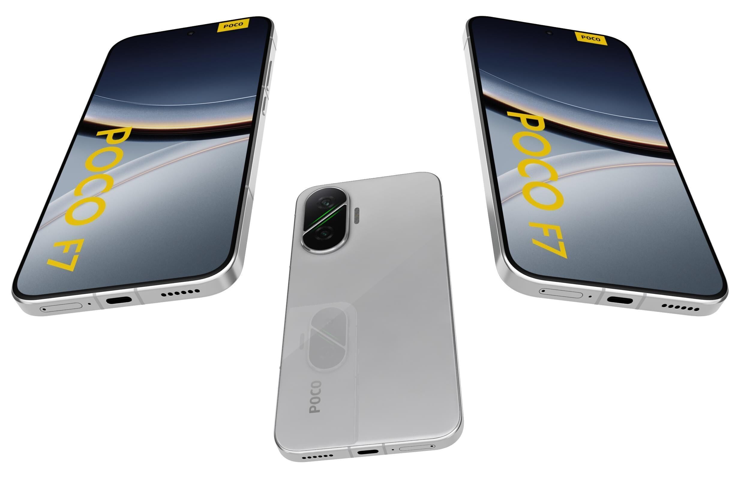 Xiaomi Poco F7 5G All Colors 3D model_2