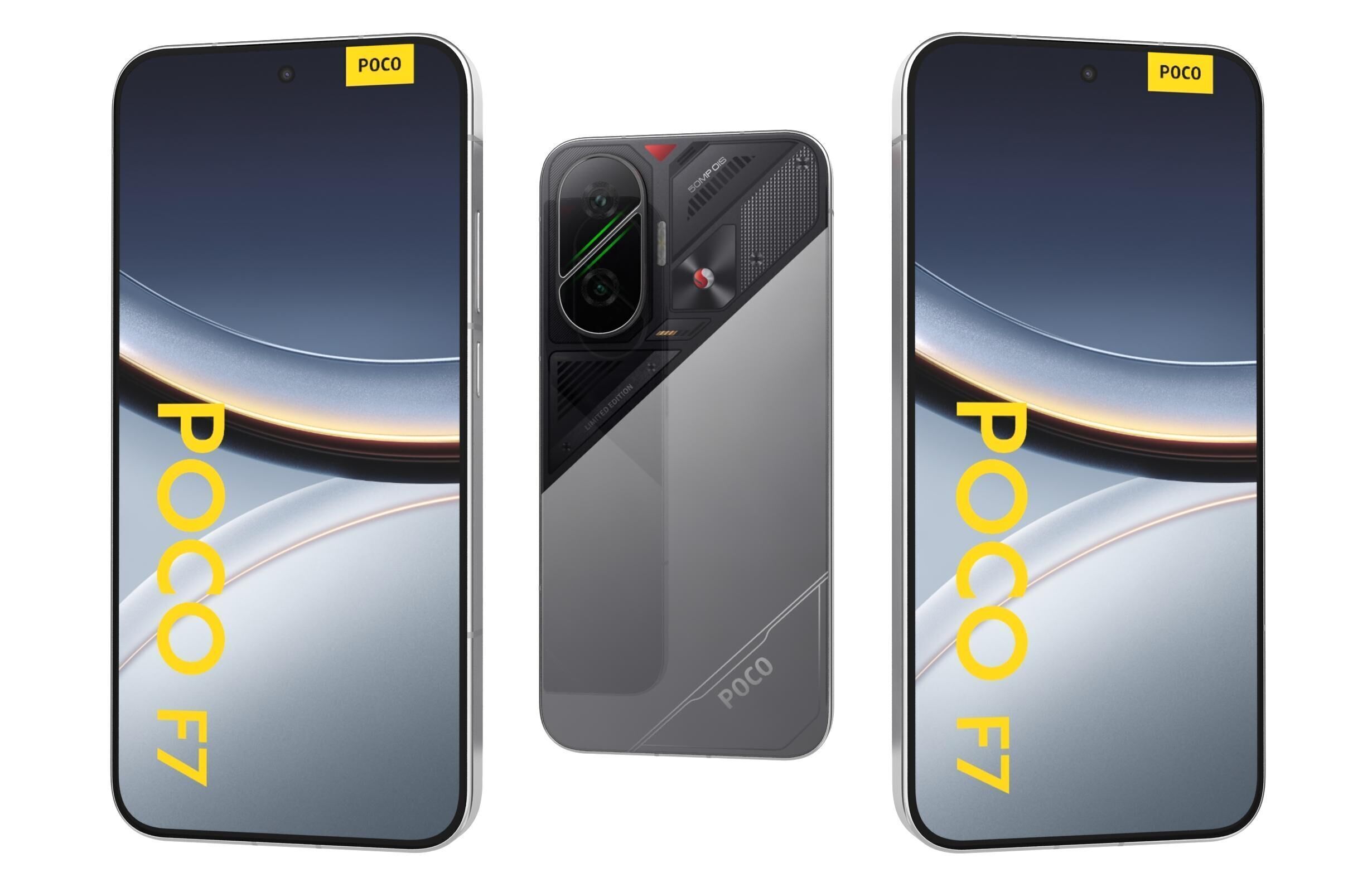 Xiaomi Poco F7 5G All Colors 3D model_11