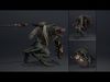 Venom Swordman Low-poly 3D model_7