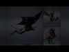 Venom Swordman Low-poly 3D model_9