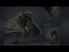 Venom Swordman Low-poly 3D model_10