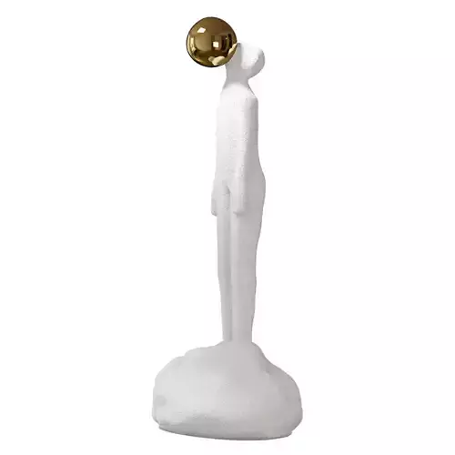 Floor Statue Man Above the Cloud