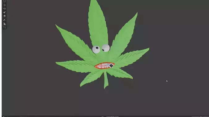 Weed with Face