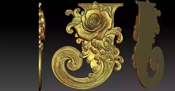 16 J CNC Relief Model