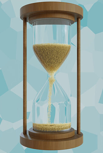 Hourglass 3D model