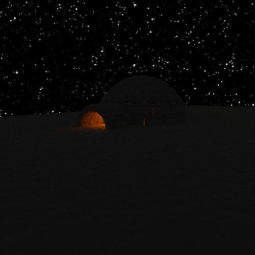 Igloo 3D model
