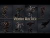 Venom Archer Low-poly 3D model_1