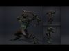 Venom Archer Low-poly 3D model_3