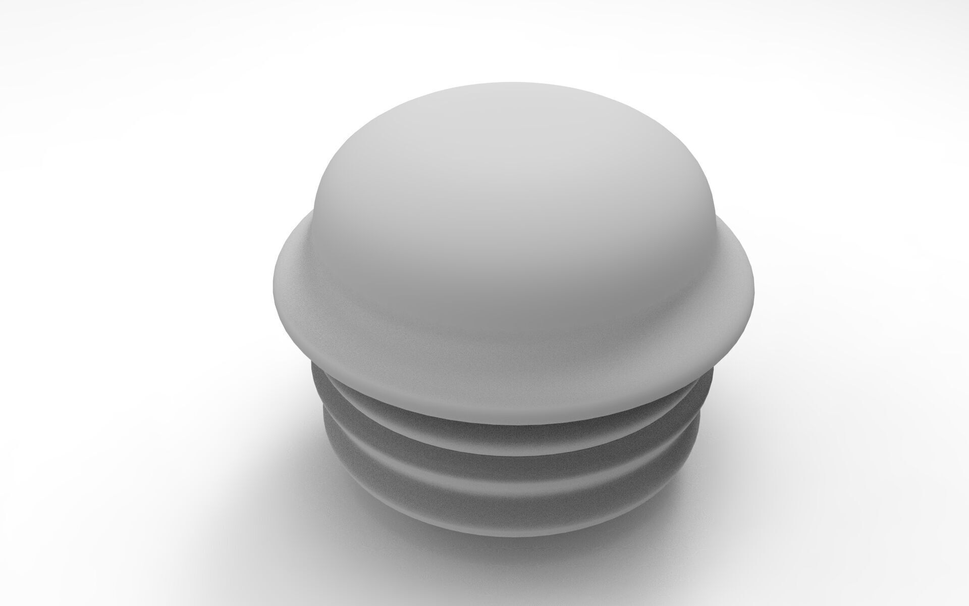 Conte Pouf Low-poly 3D model_8