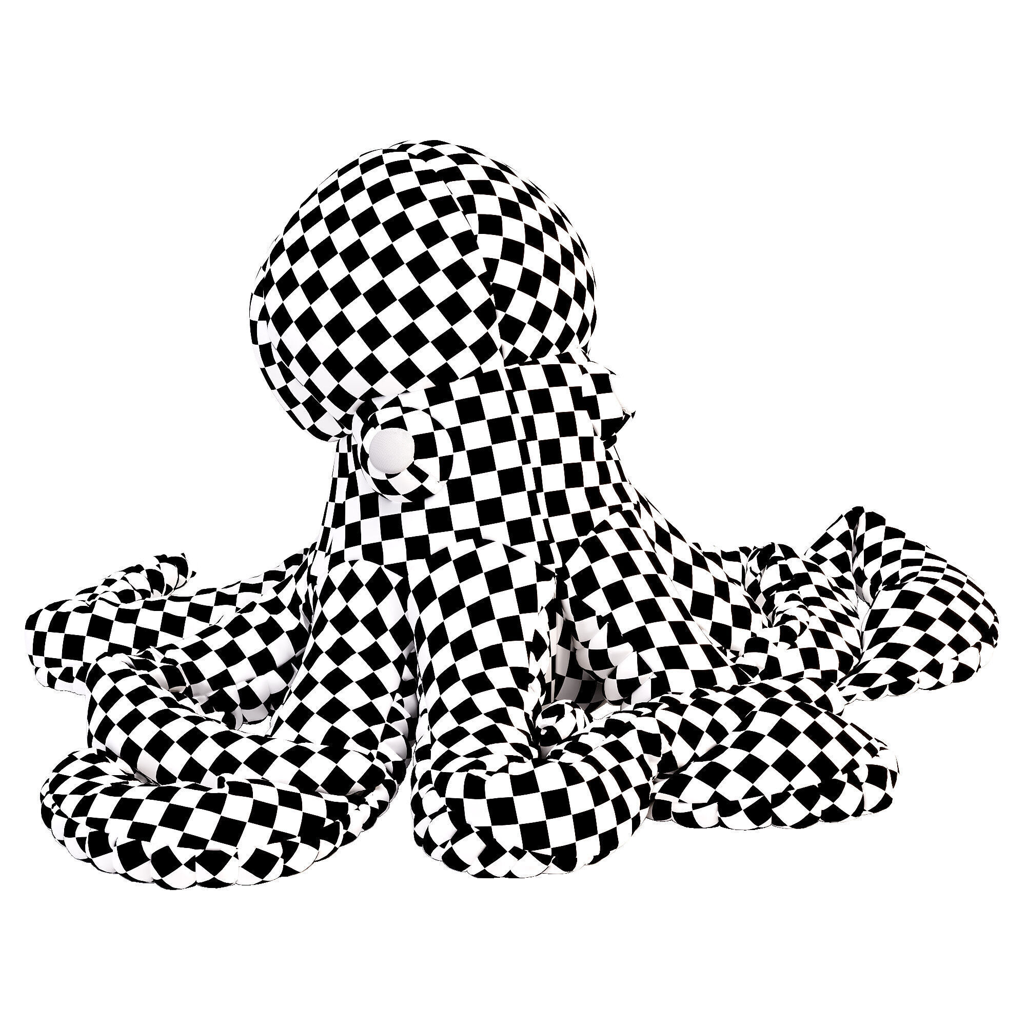 octopus toy 3D model_2