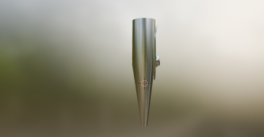 Principal Organ Pipe Low-poly 3D model_1