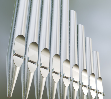 Principal Organ Pipe Low-poly 3D model_4