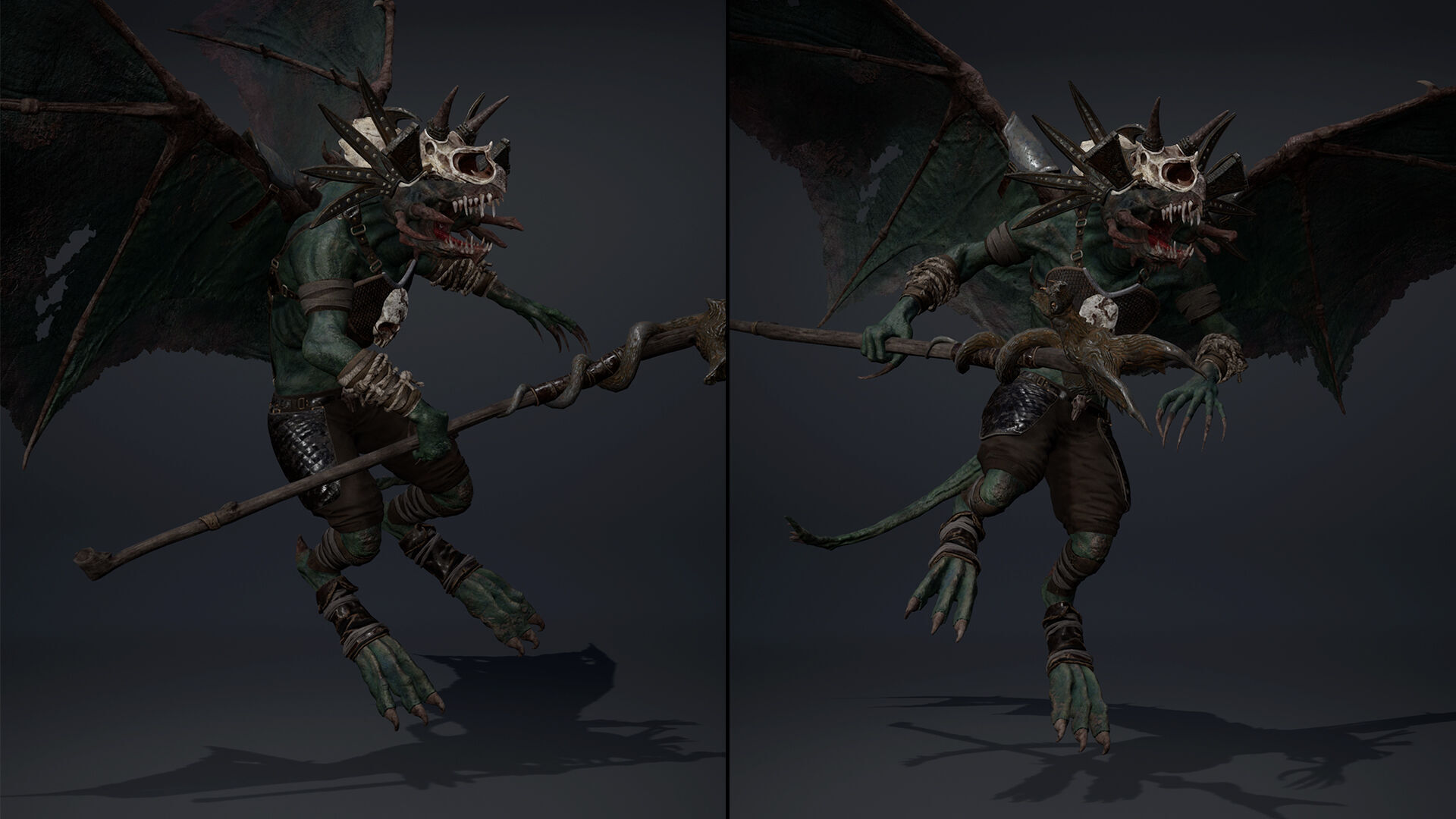 Venom Mage Low-poly 3D model_25