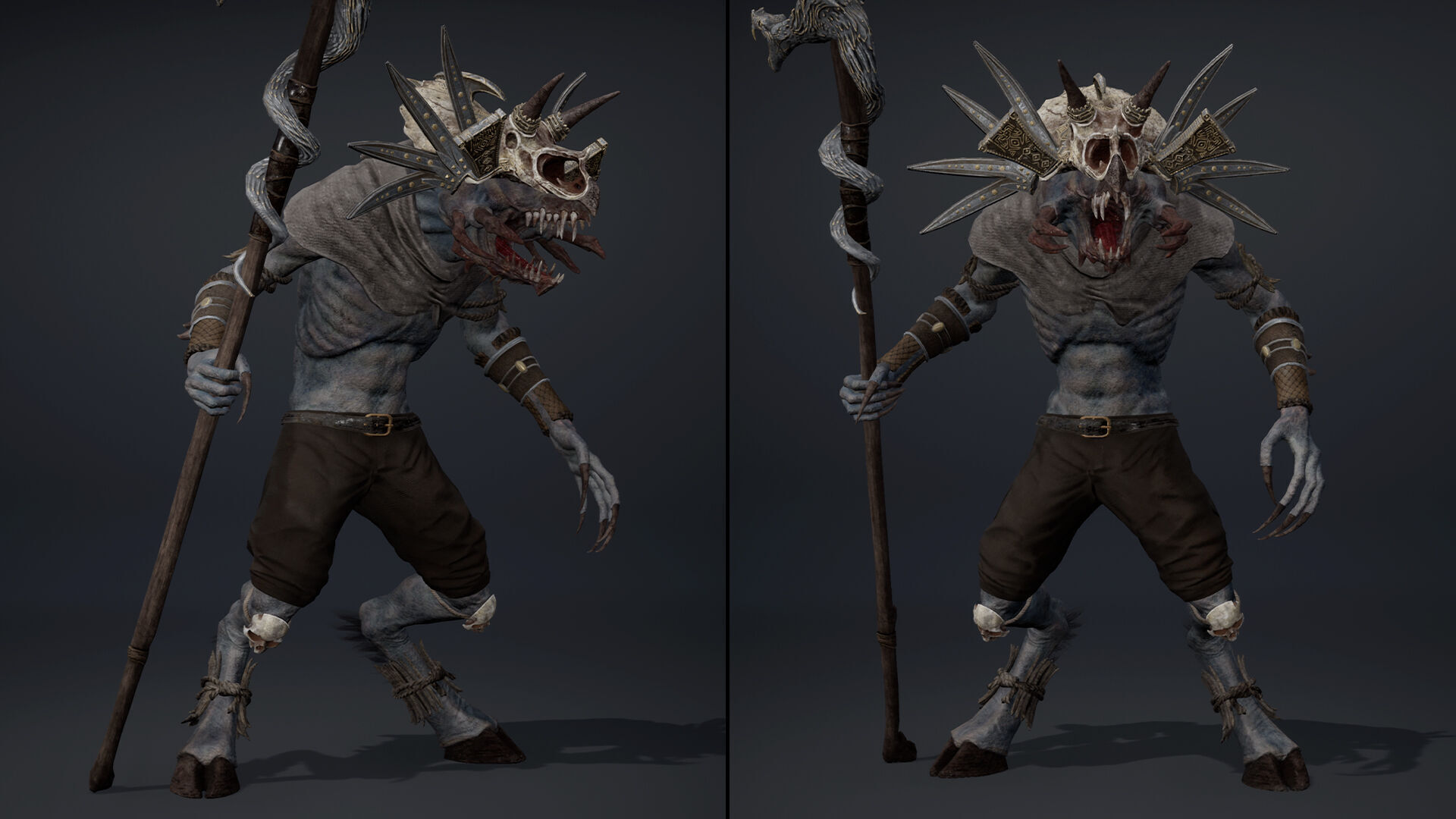 Venom Mage Low-poly 3D model_22