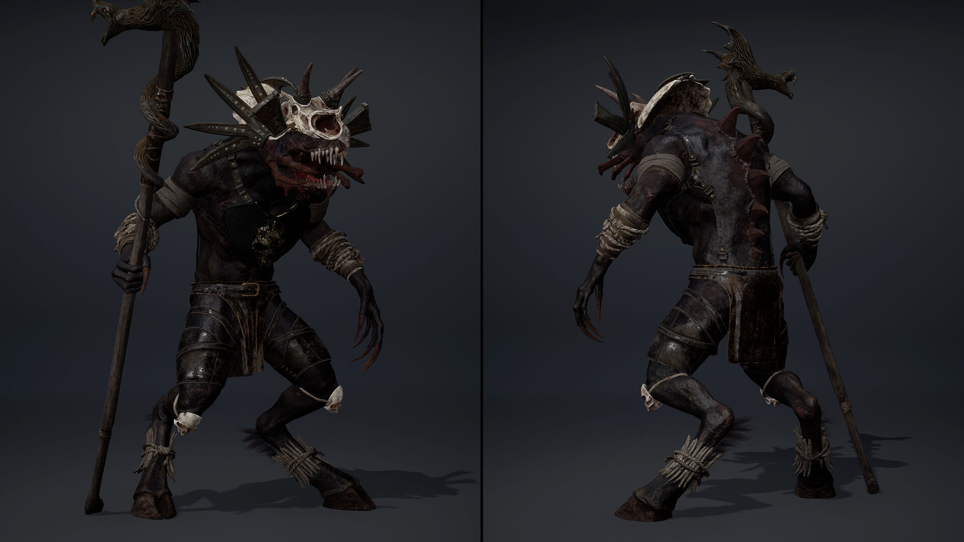 Venom Mage Low-poly 3D model_14