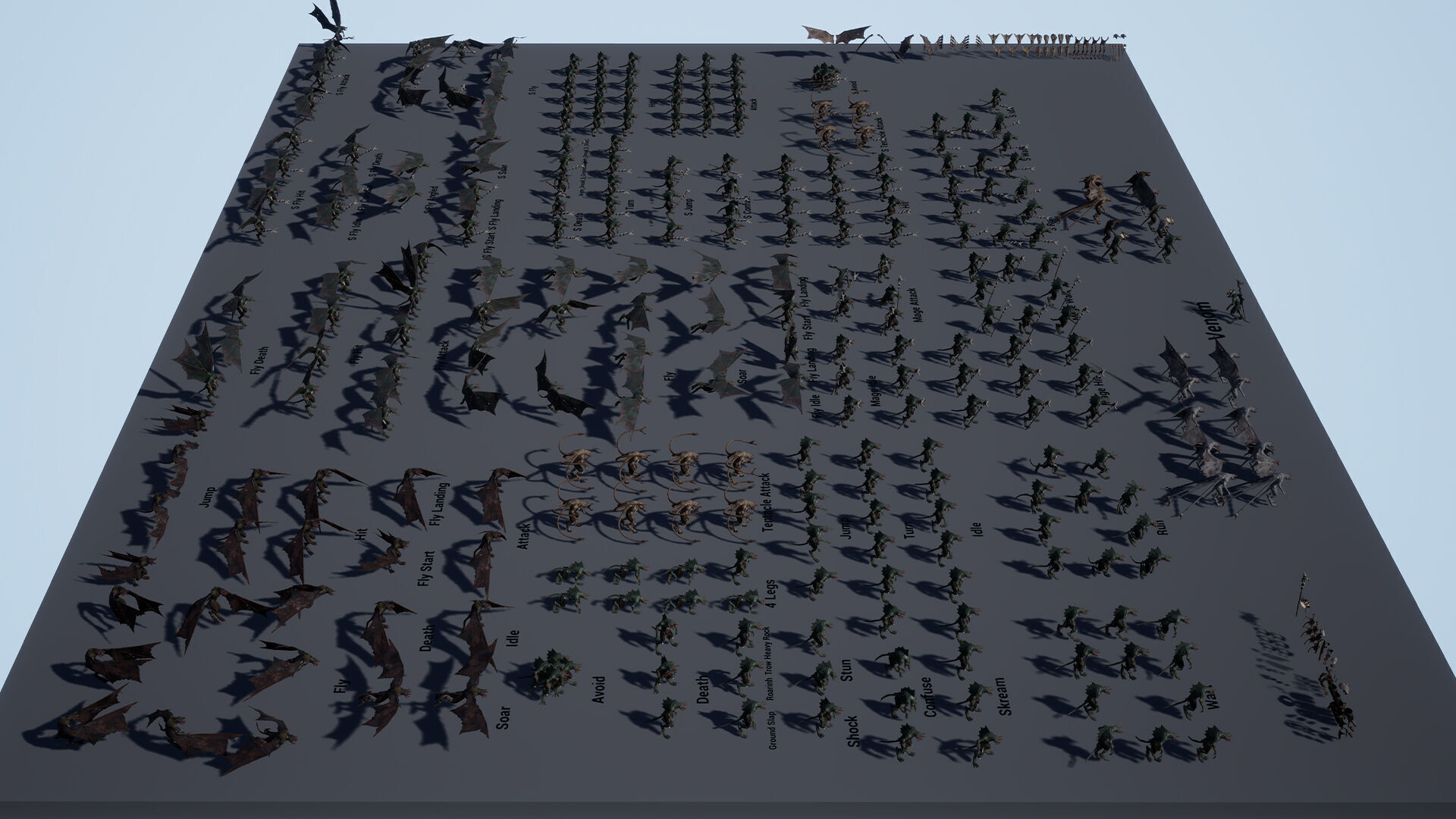 Venom Mage Low-poly 3D model_13