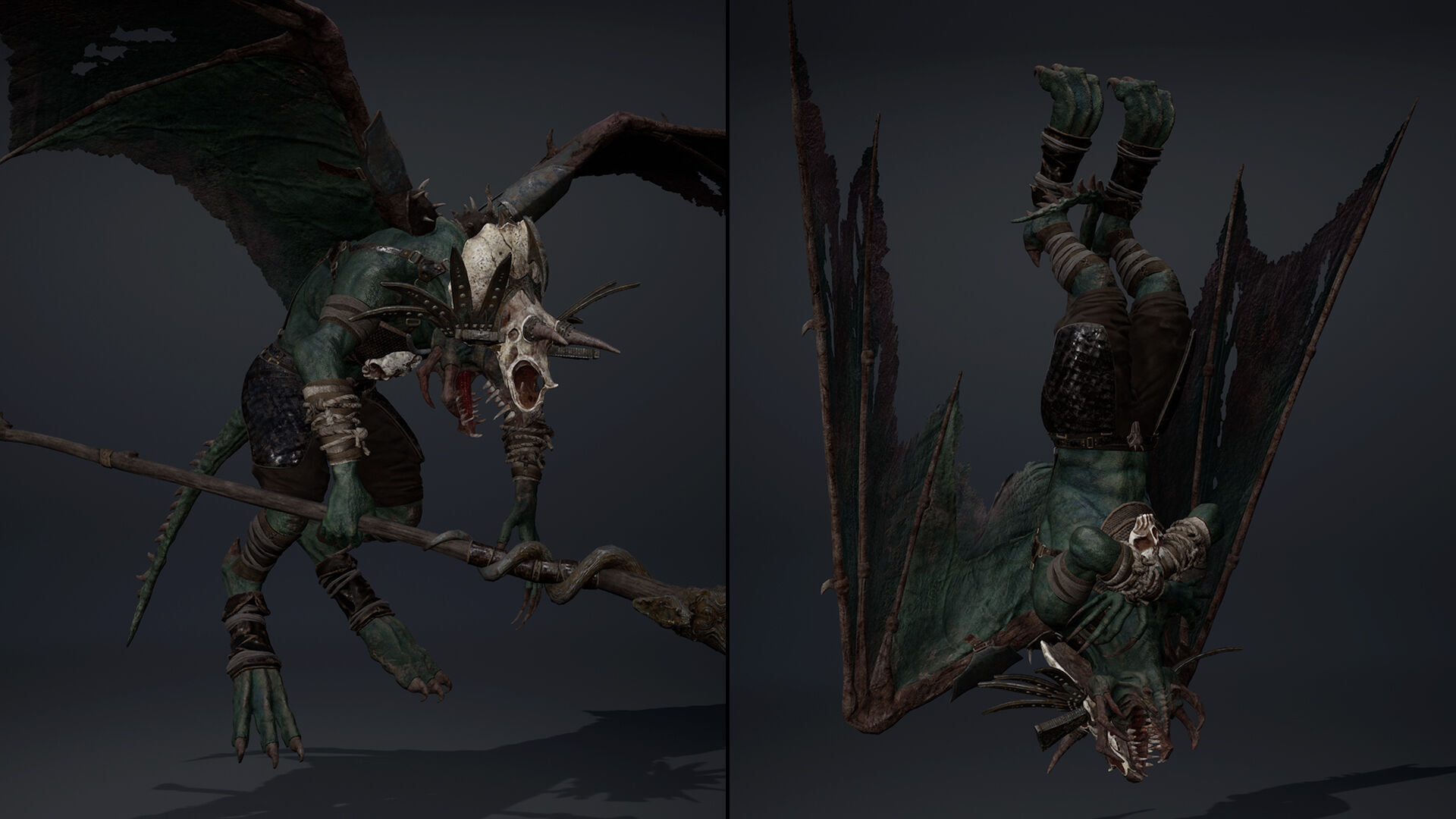 Venom Mage Low-poly 3D model_31