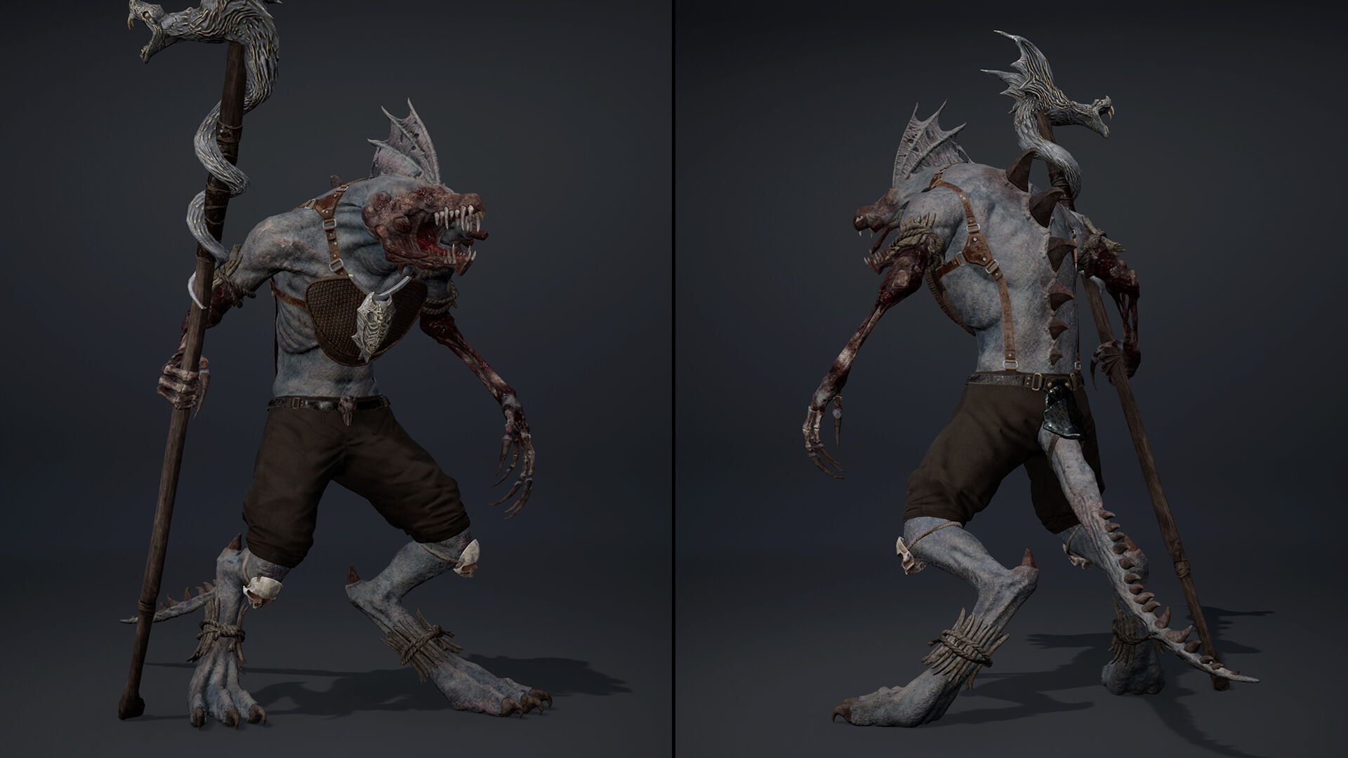 Venom Mage Low-poly 3D model_33