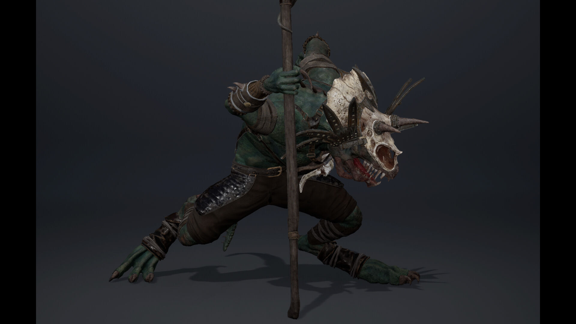 Venom Mage Low-poly 3D model_28