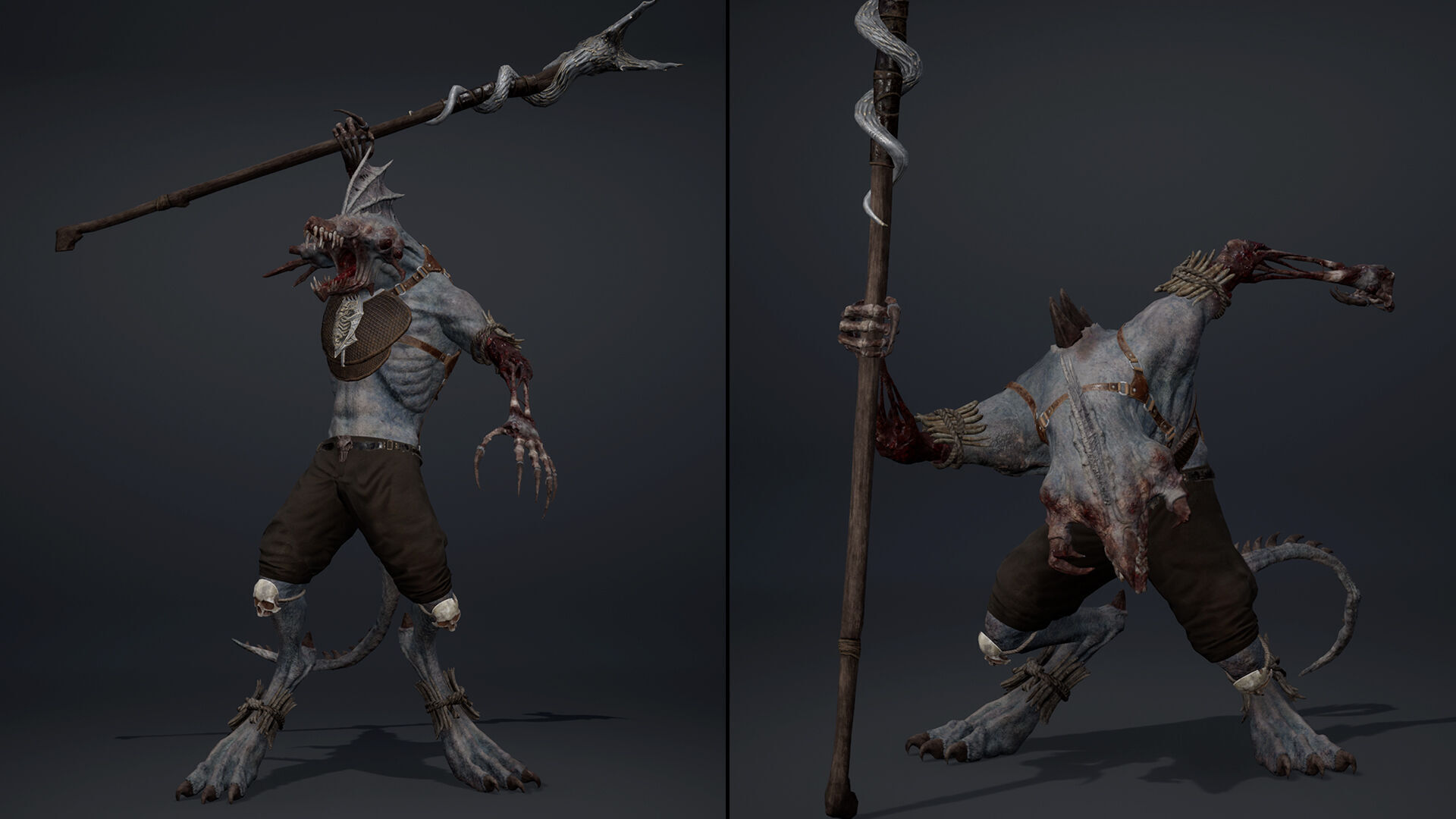 Venom Mage Low-poly 3D model_35