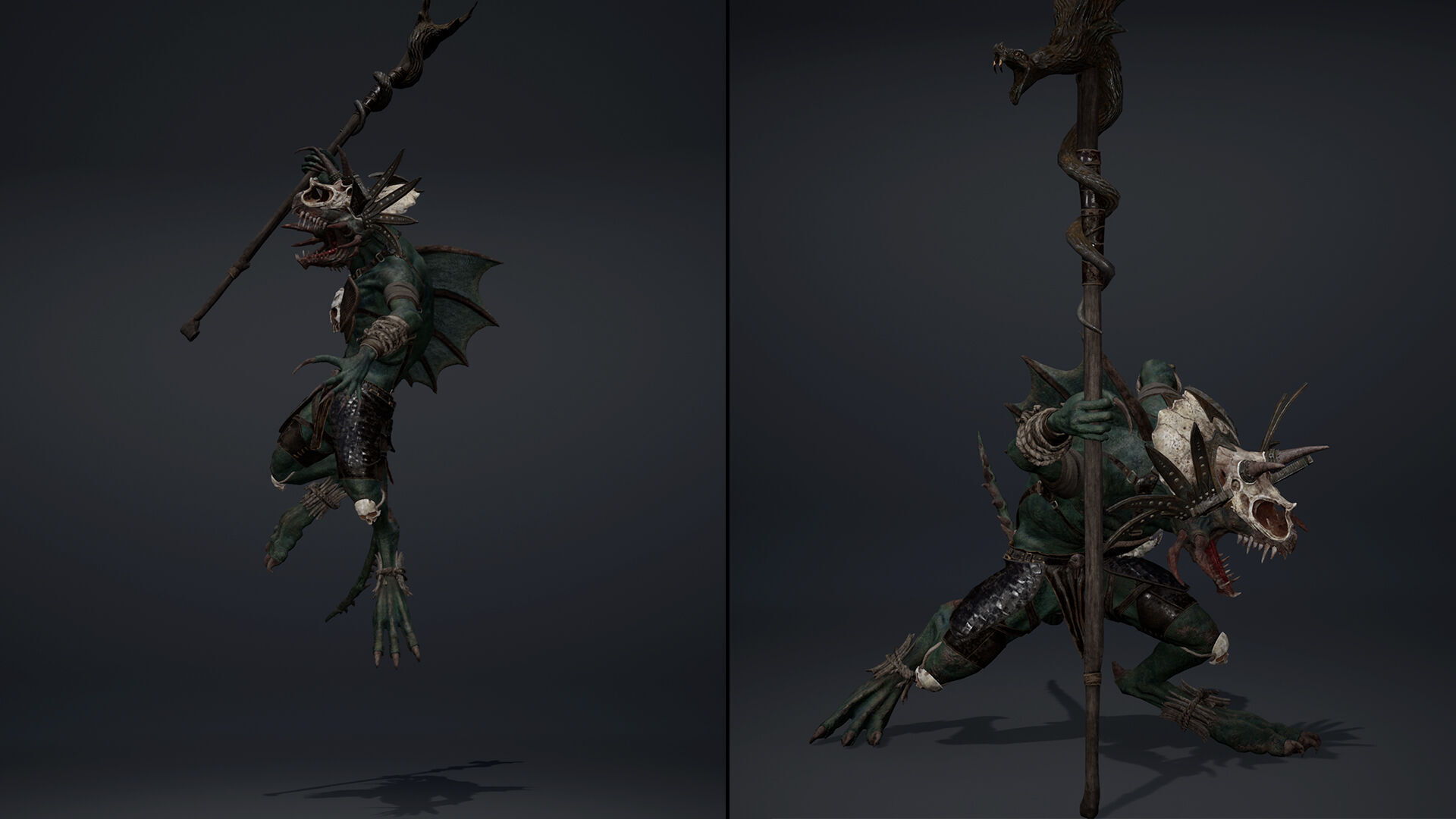 Venom Mage Low-poly 3D model_21