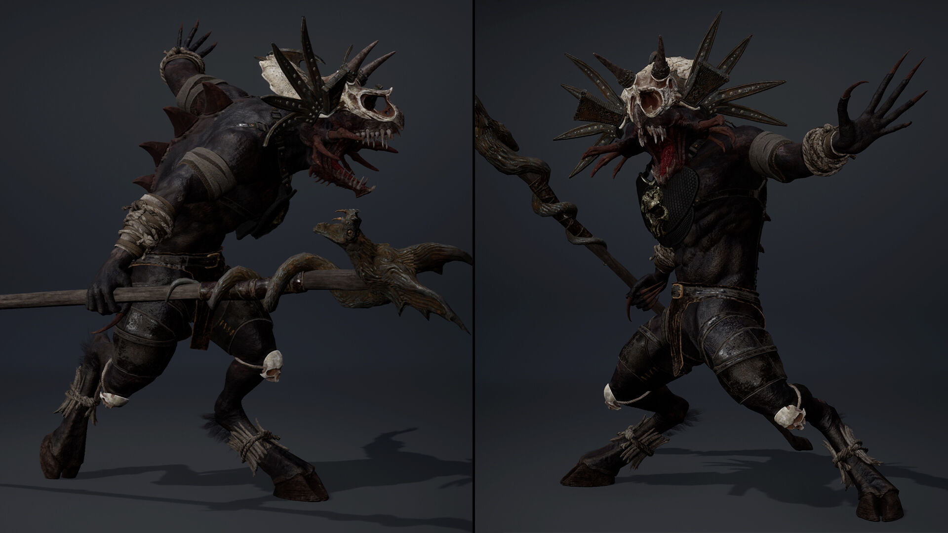 Venom Mage Low-poly 3D model_15