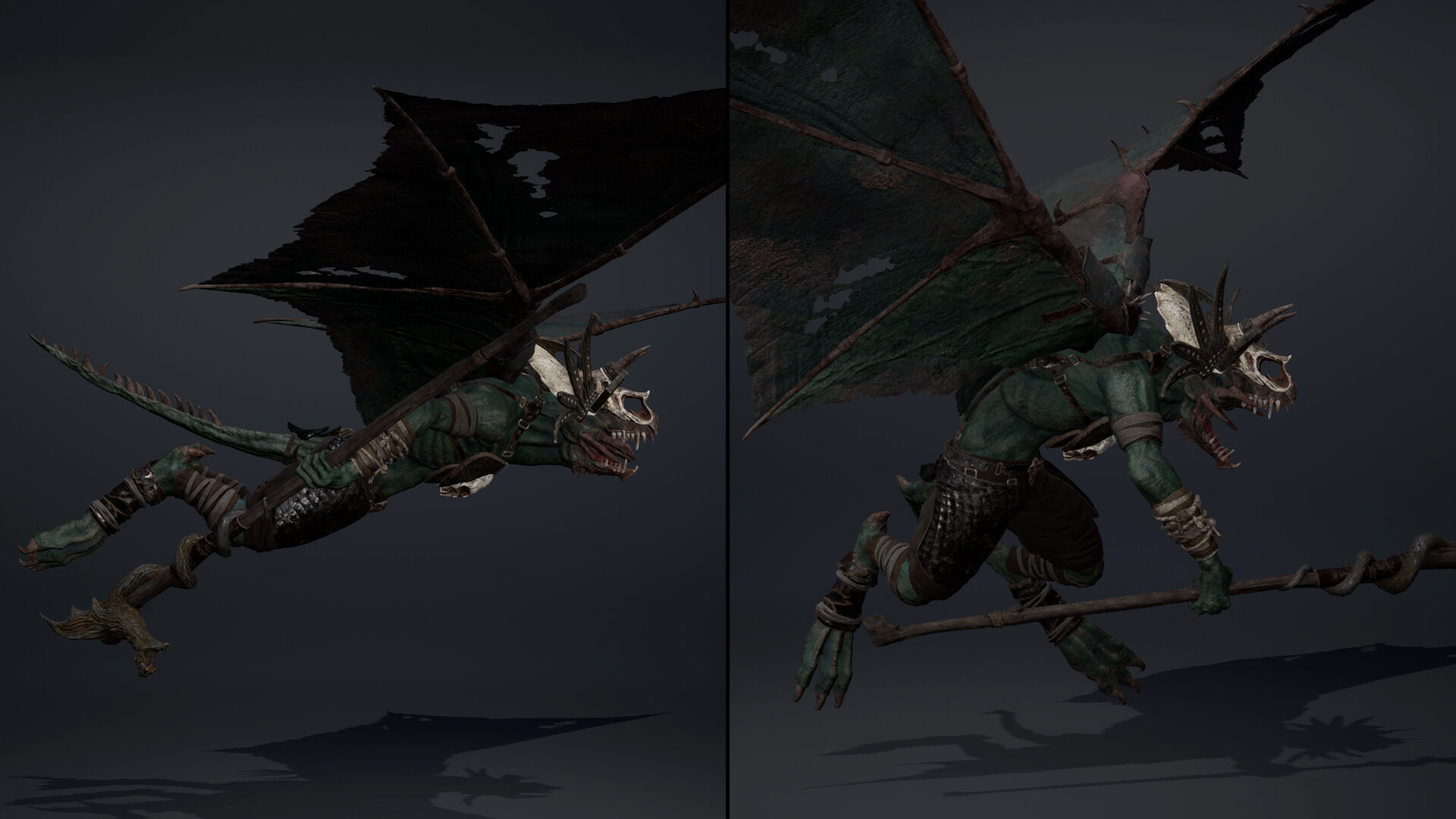 Venom Mage Low-poly 3D model_32