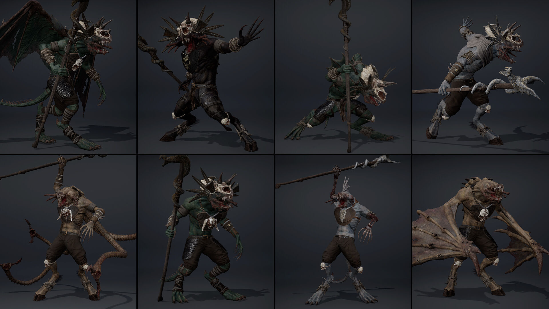 Venom Mage Low-poly 3D model_11