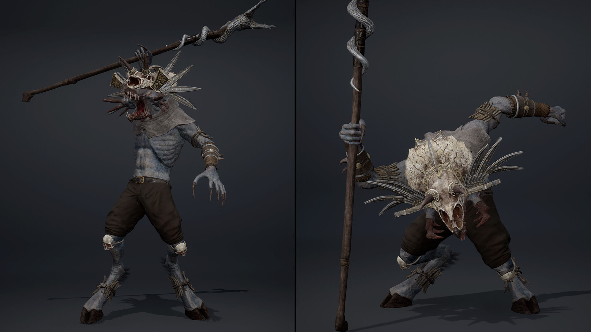 Venom Mage Low-poly 3D model_24