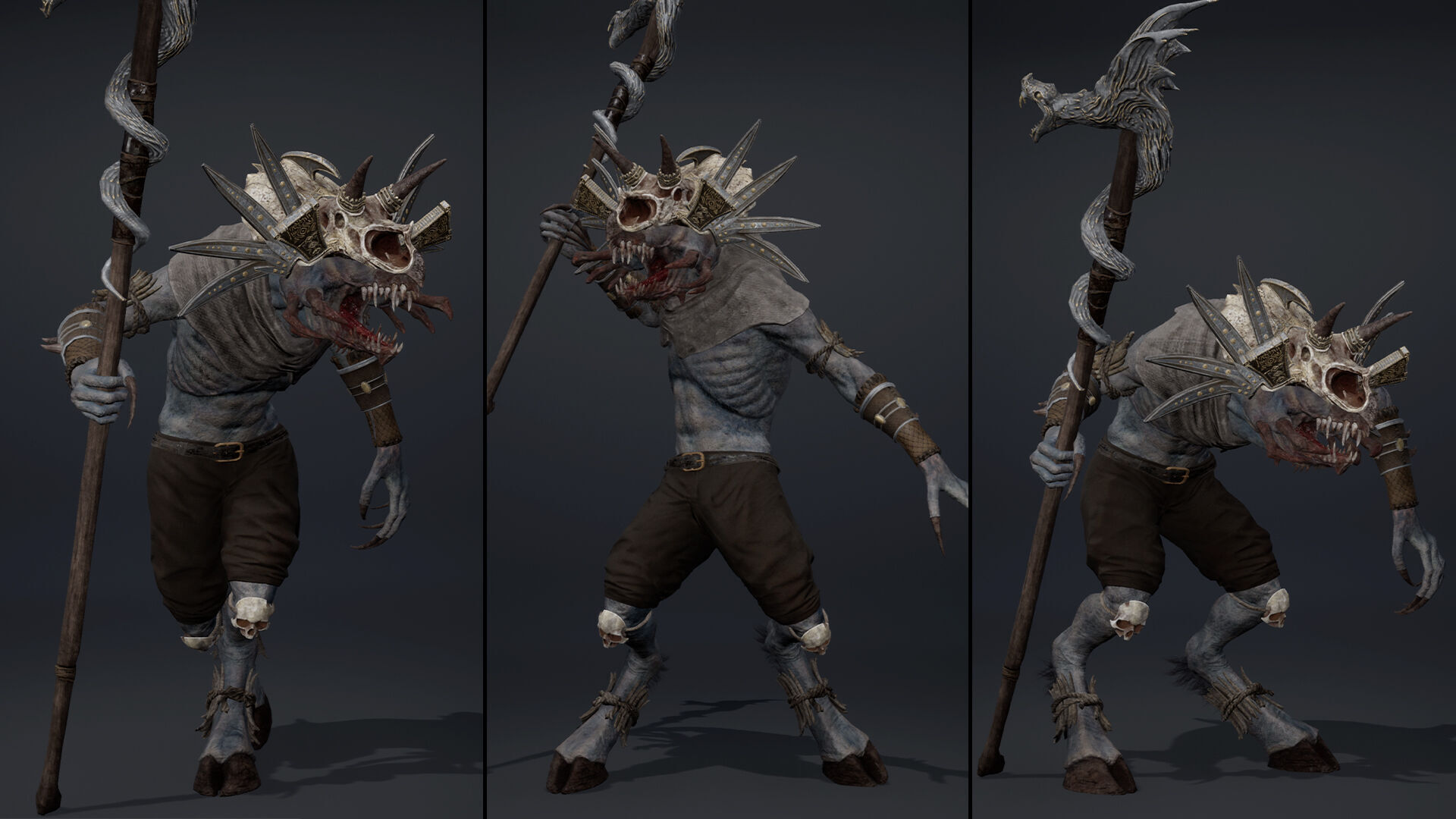 Venom Mage Low-poly 3D model_23