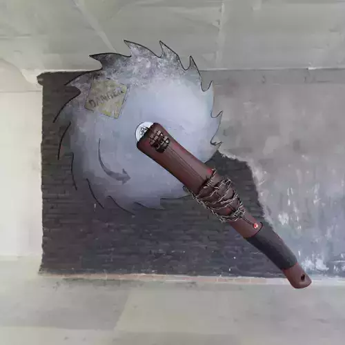 Post-Apocalyptic Saw Blade