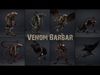 Venom Barbarian Low-poly 3D model_1