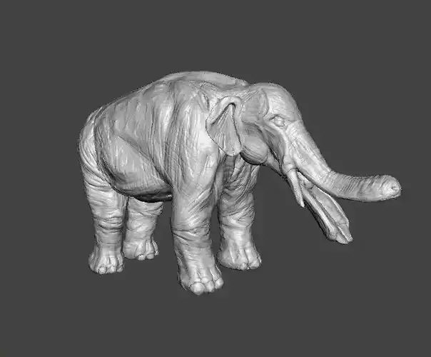 PLATYBELODON TOY FIGURE MINIATURE MODEL CREATURE MONSTER DND RPG