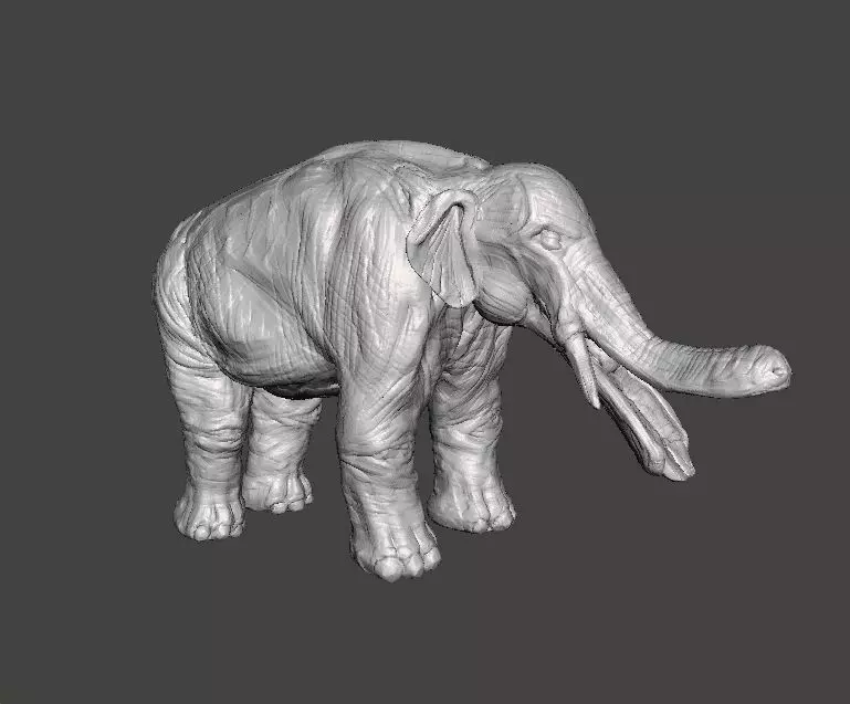 PLATYBELODON TOY FIGURE MINIATURE MODEL CREATURE MONSTER DND RPG 3D print model