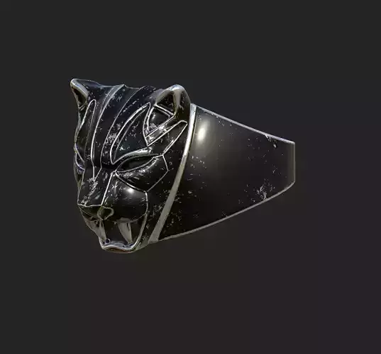 PANTHER RING 3D print model