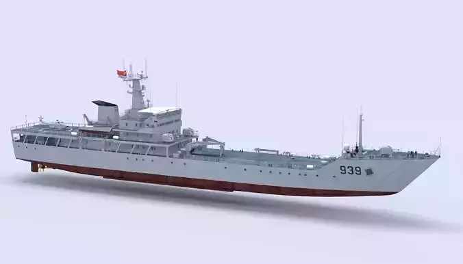Type-072III Landing Ship 3D model