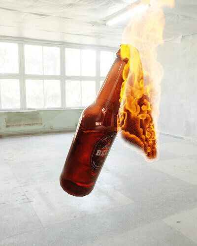 Molotov 3D model