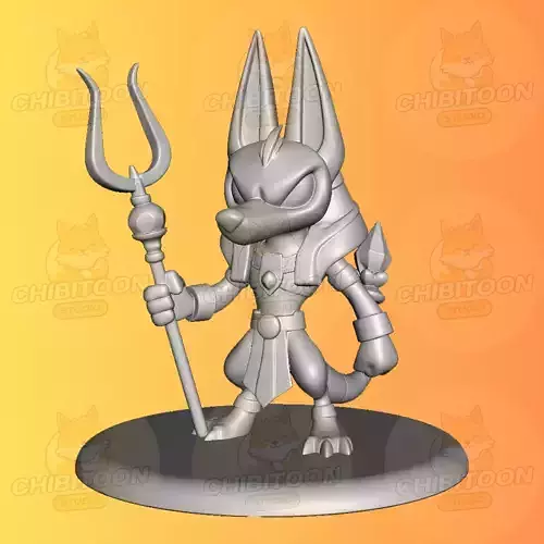 Nuby The Ancient Jackal God Chibi Kawaii