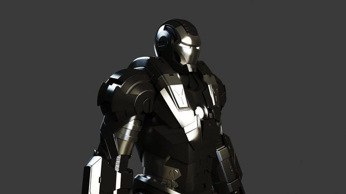 Iron Man 2 War Machine 3D model