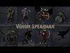Venom Spearman Low-poly 3D model_1