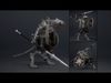 Venom Spearman Low-poly 3D model_2