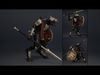 Venom Spearman Low-poly 3D model_4