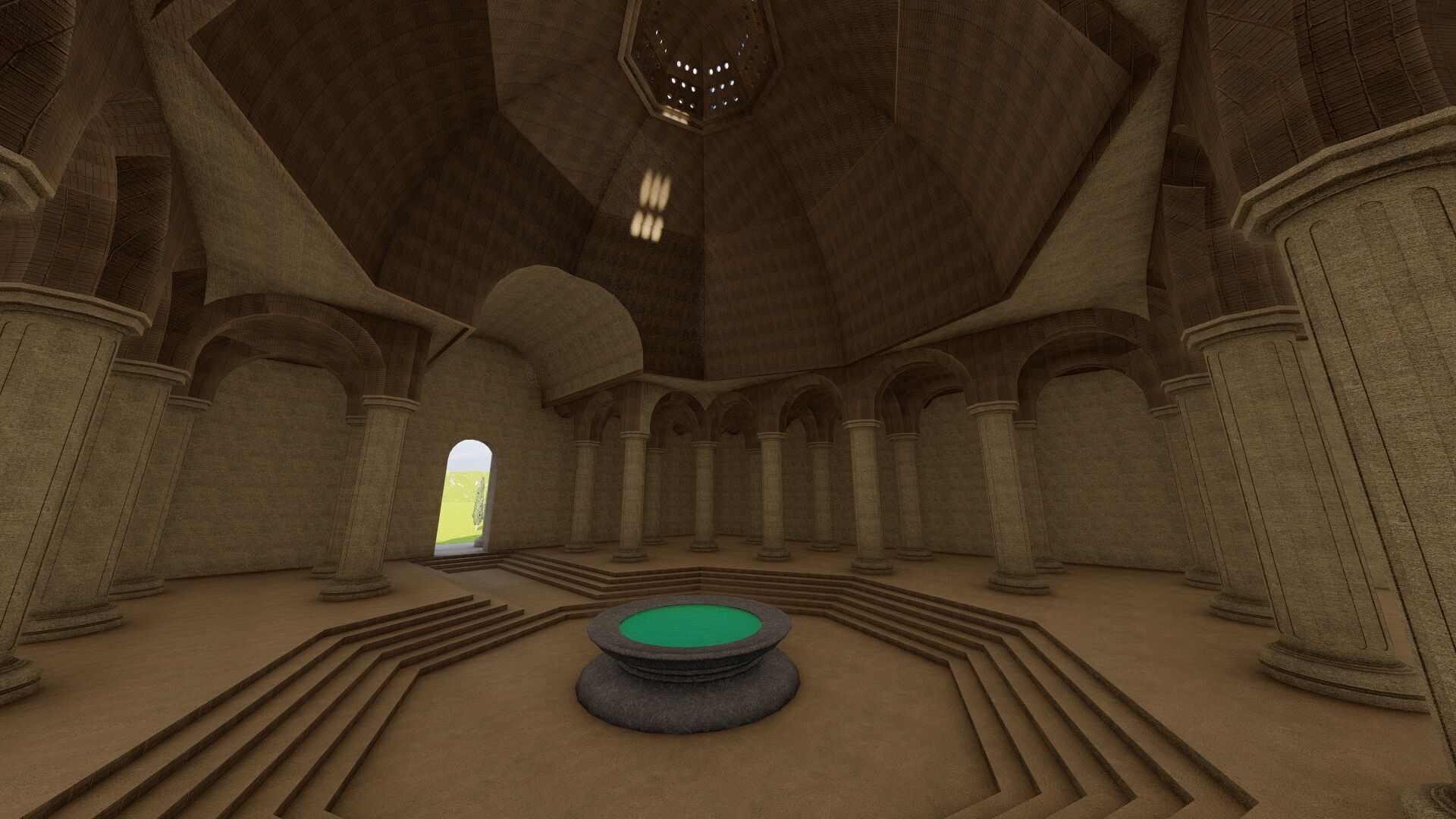 Parthenon-Historical Greek Temple 3D model_14